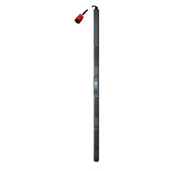 APC AP8681 - Switched & Metered-by-Outlet PDU, 0U, 400V, (21x) C13 & (3x) C19, IEC 309 16A 3Fase stekker (AP8681)