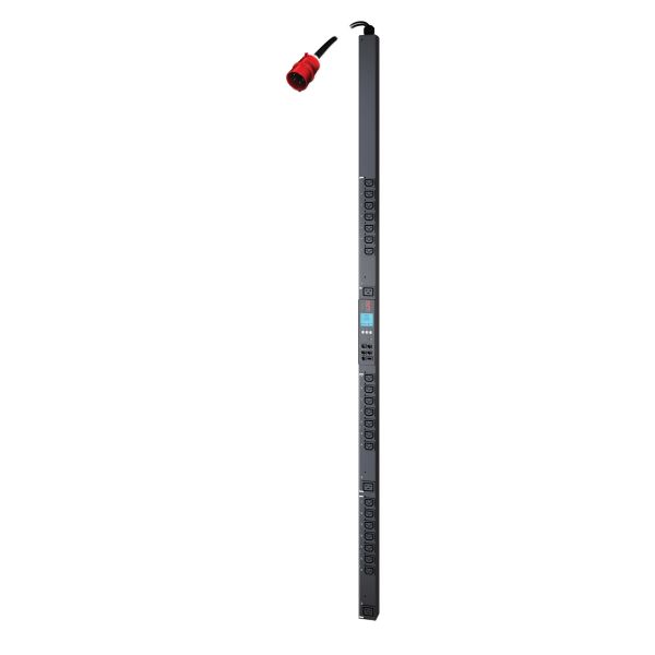 APC AP8681 - Switched & Metered-by-Outlet PDU, 0U, 400V, (21x) C13 & (3x) C19, IEC 309 16A 3Fase stekker (AP8681)