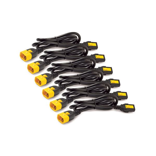 APC AP8706S-NA electriciteitssnoer Zwart, Geel 1,8 m C13 stekker C14 stekker (AP8706S-NA) APC AP8706S-NA electriciteitssnoer Zwart, Geel 1,8 m C13 stekker C14 stekker (AP8706S-NA)
