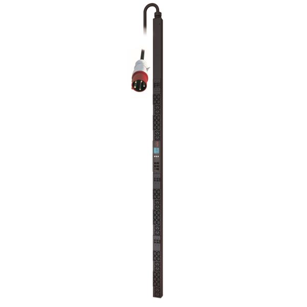 APC Rack PDU AP8886 - Metered, ZeroU, 32A, 400V, (30x) C13 & (12x) C19, IEC 309 32A 3Fase stekker (AP8886)
