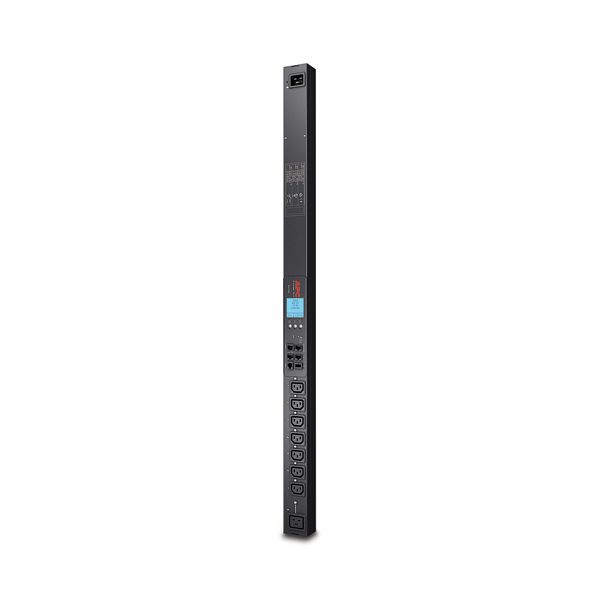 APC Rack PDU 2G, geschakeld, nul U, 20A, 208V, (7) C13 & (1) C19, L620 snoer (AP8958NA3)