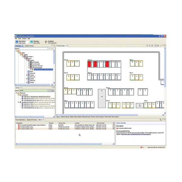 APC InfraStruXure Operations 10 Rack License virtualisatiesoftware (AP90010)