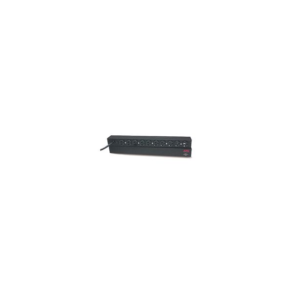 APC Basic Rack 1.8kVA energiedistributie Zwart (AP9562)