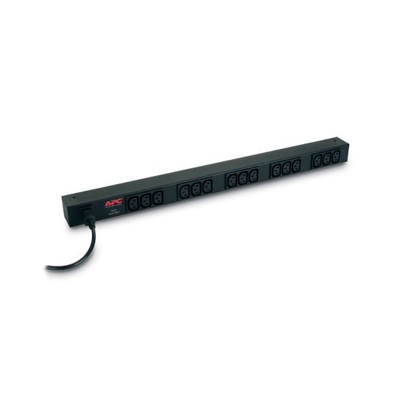 APC Rack PDU, Basic, ZeroU, 10A, 230V, (15x) C13, C14 stekker (AP9568)