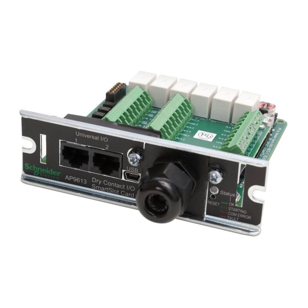 APC AP9613 Dry Contact I/O SmartSlot Kaart (AP9613)