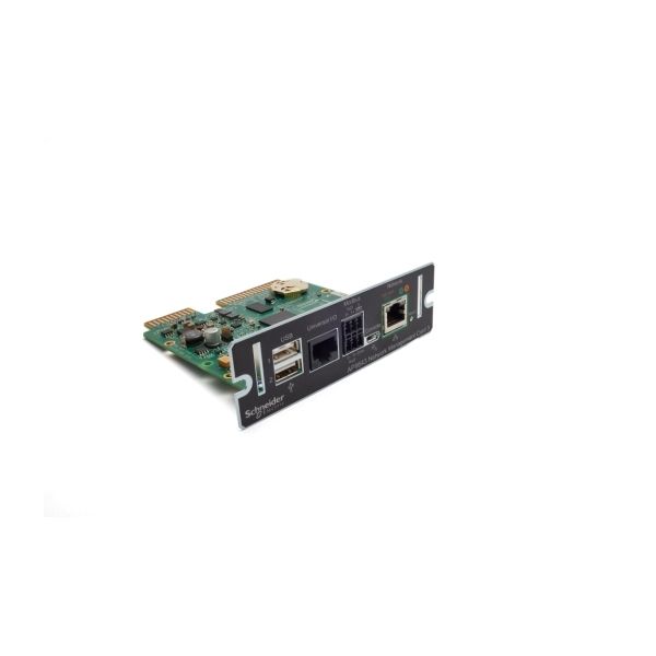 APC AP9643 Smart-UPS Netwerk Management Card (gen3) met omgevings bewaking en MODBUS (AP9643) 1/3 APC AP9643 Smart-UPS Netwerk Management Card (gen3) met omgevings bewaking en MODBUS (AP9643)