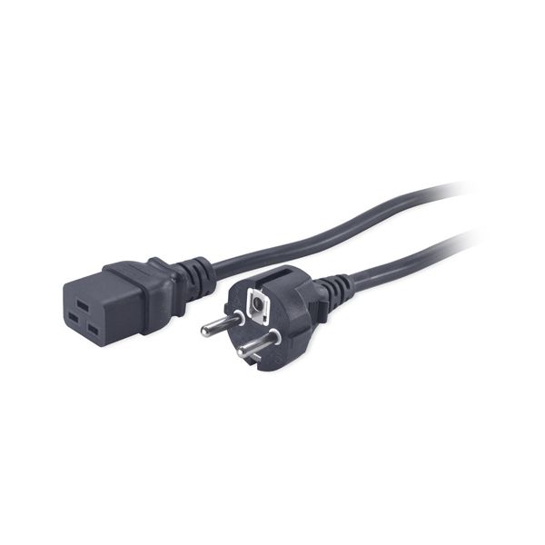 APC AP9875 C19 to Schuko(male) 2.5 m electriciteitssnoer (AP9875) APC AP9875 C19 to Schuko(male) 2.5 m electriciteitssnoer (AP9875)