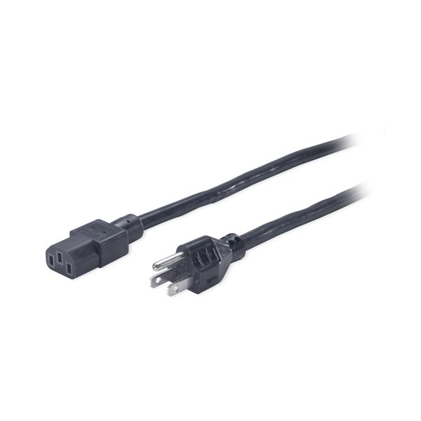 APC PWR C13 / 5-15P, 2.4 m Zwart 2,44 m C13 stekker NEMA 5-15P (AP9893)
