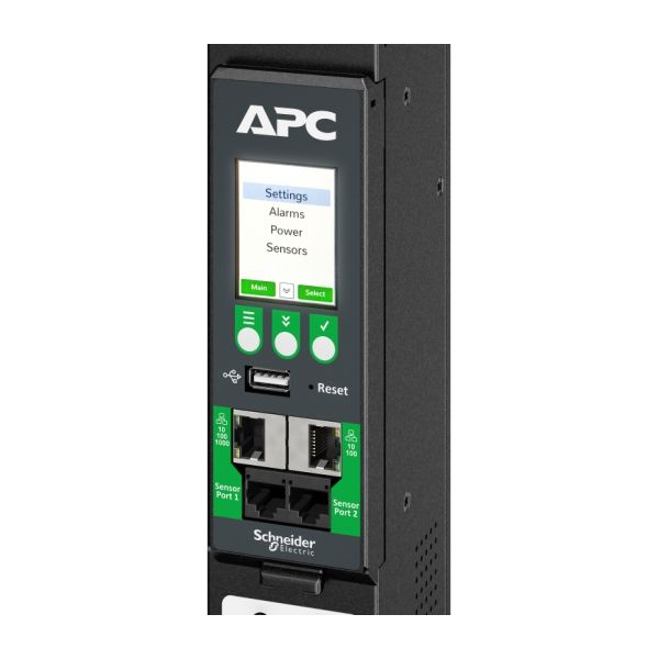 APC APDU10350ME - Metered, 0U, 32A, 400V, 24x C13/15 + 24x C13/15/19/21, IEC 309 32A 3Fase stekker (APDU10350ME)