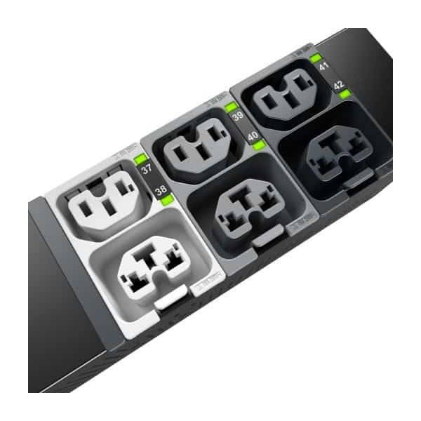 APC APDU10350MO - Metered by Outlet, 0U, 32A, 400V, 24x C13/15 + 24x C13/15/19/21, IEC 309 32A 3Fase stekker (APDU10350MO)