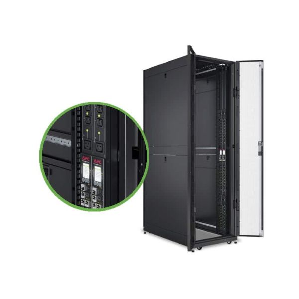 APC Rack PDU APDU9953, Switched, 0U, 32A, 230V, (21x) C13 & (3x) C19, IEC 309 32A stekker (APDU9953)