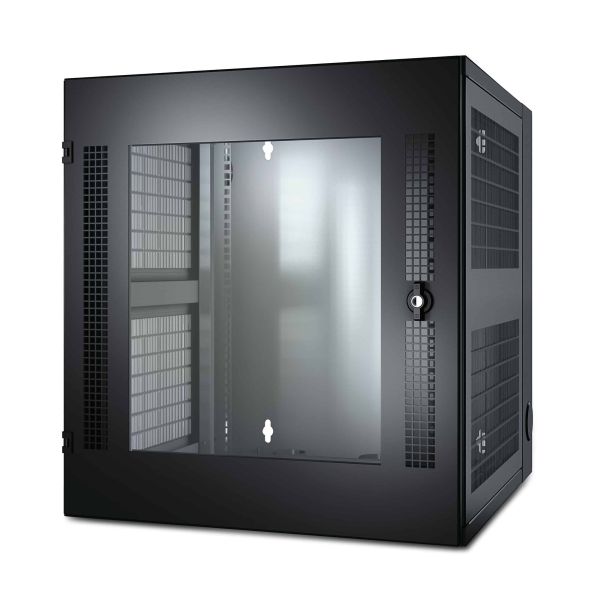 APC NetShelter WX AR100 13U/HE hoog, 19inch Wandkast, Muurbevestiging, Glazen deur (AR100) APC NetShelter WX AR100 13U/HE hoog, 19inch Wandkast, Muurbevestiging, Glazen deur (AR100)