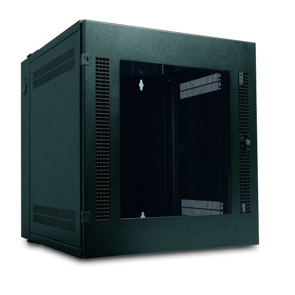 APC NetShelter WX AR100 13U/HE hoog, 19inch Wandkast, Muurbevestiging, Glazen deur (AR100)