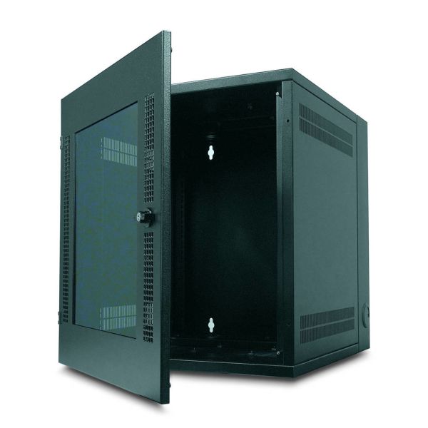 APC NetShelter WX AR100 13U/HE hoog, 19inch Wandkast, Muurbevestiging, Glazen deur (AR100) APC NetShelter WX AR100 13U/HE hoog, 19inch Wandkast, Muurbevestiging, Glazen deur (AR100)