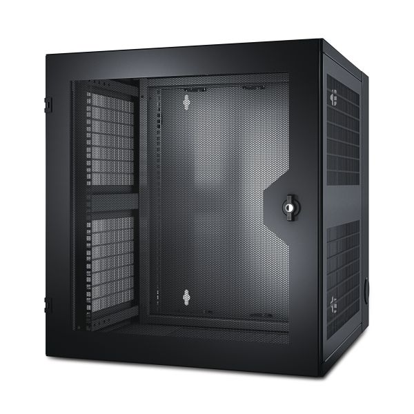 APC NetShelter WX 13U/HE hoog, 19inch Wandkast, Muurbevestiging (AR100HD)