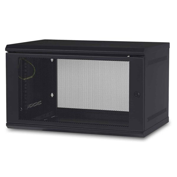 APC AR106 NetShelter WX 6U/HE, 19inch Wandpatchkast, Geschikt voor muurbevestiging, 400MM diep, Ongemonteerd (AR106)