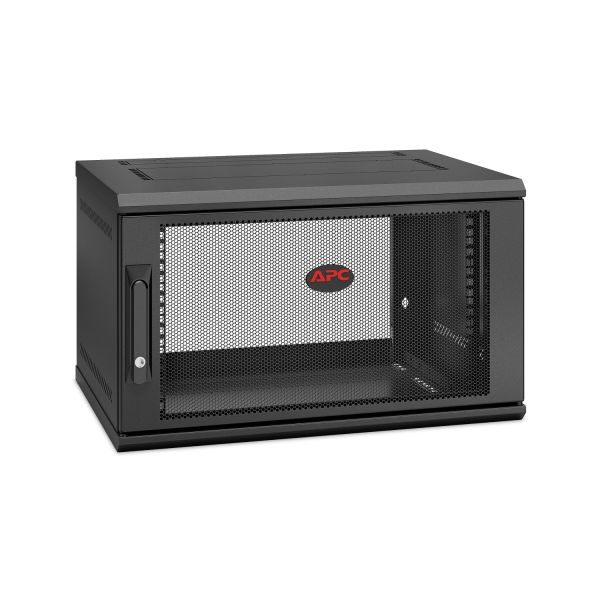 APC NetShelter WX AR106SH4, 6U/HE, 19inch patchkast, Wandmontage, Voorgemonteerd, 400mm diep (AR106SH4) APC NetShelter WX AR106SH4, 6U/HE, 19inch patchkast, Wandmontage, Voorgemonteerd, 400mm diep (AR106SH4)