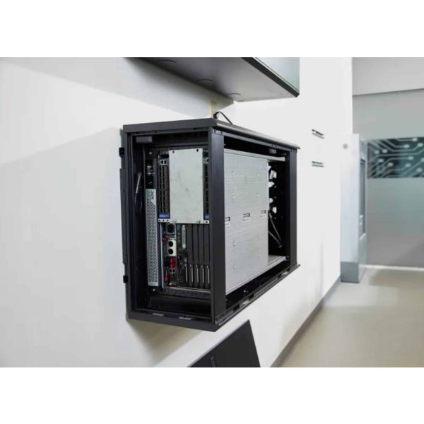 APC NetShelter WX AR106VI 6U+6U 19inch IT Wandkast met ventilatoren (AR106VI) APC NetShelter WX AR106VI 6U+6U 19inch IT Wandkast met ventilatoren (AR106VI)