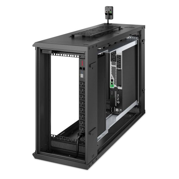 APC NetShelter WX AR106VI 6U+6U 19inch IT Wandkast met ventilatoren (AR106VI)