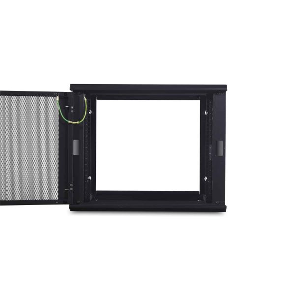 APC AR109 NetShelter WX 9U/HE, 19inch Wandpatchkast, Geschikt voor muurbevestiging, 400MM diep, Ongemonteerd (AR109)