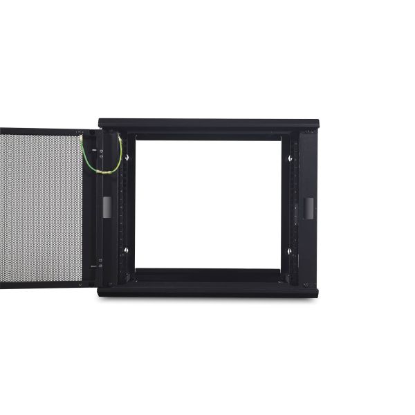 APC AR109 NetShelter WX 9U/HE, 19inch Wandpatchkast, Geschikt voor muurbevestiging, 400MM diep, Ongemonteerd (AR109)