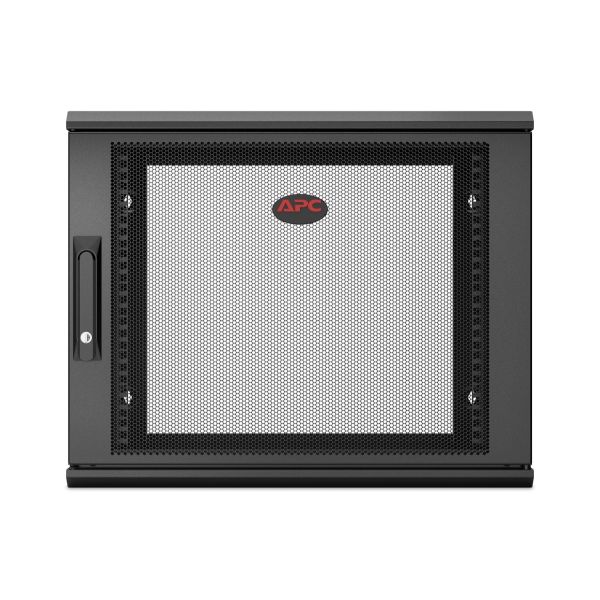 APC NetShelter WX AR109SH4, 9U/HE, 19inch Wandpatchkast, Geschikt voor muurbevestiging, 400MM diep, Gemonteerd (AR109SH4)