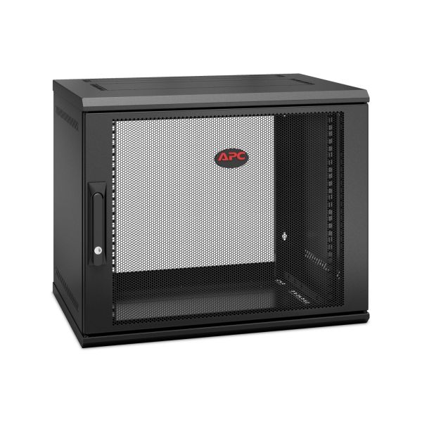 APC NetShelter WX AR109SH4 - 9U/HE,19inch patchkast, Wandmontage, Voorgemonteerd, 400MM diep (AR109SH4) APC NetShelter WX AR109SH4 - 9U/HE,19inch patchkast, Wandmontage, Voorgemonteerd, 400MM diep (AR109SH4)