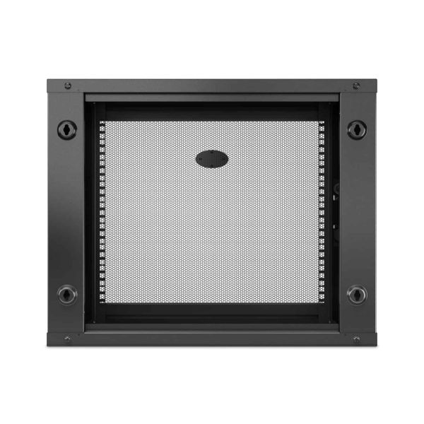 APC NetShelter WX AR109SH6, 9U/HE, 19inch Wandpatchkast, Geschikt voor muurbevestiging, 600MM diep, Gemonteerd (AR109SH6)