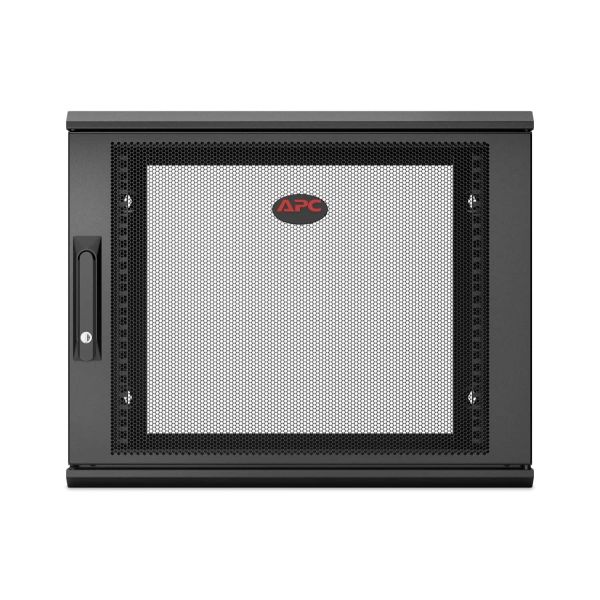 APC NetShelter WX AR109SH6, 9U/HE, 19inch Wandpatchkast, Geschikt voor muurbevestiging, 600MM diep, Gemonteerd (AR109SH6)