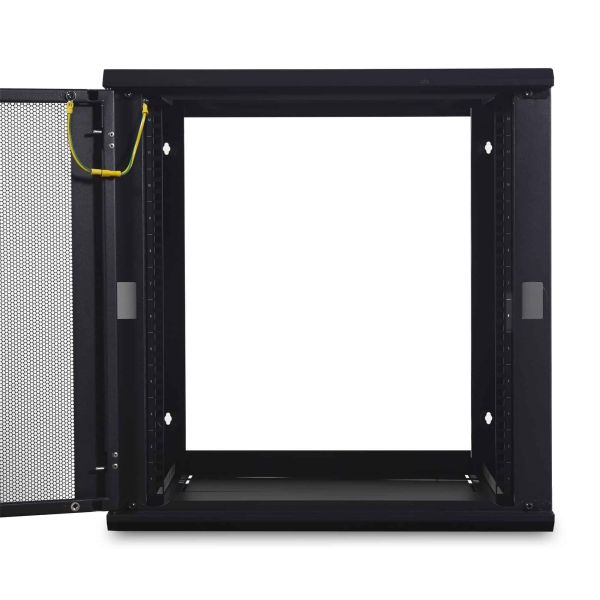 APC AR112 NetShelter WX 12U/HE, 19inch Wandpatchkast, Geschikt voor muurbevestiging, 400MM diep, Ongemonteerd (AR112)