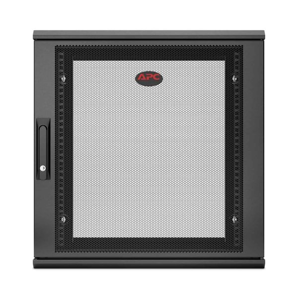 APC NetShelter WX AR112SH4 12U/HE, 19inch Wandpatchkast, Geschikt voor muurbevestiging, 400MM diep, Gemonteerd (AR112SH4)
