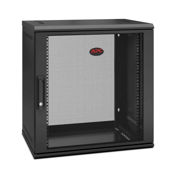 APC NetShelter WX AR112SH4 - 12U/HE,19inch patchkast, Wandmontage, Voorgemonteerd, 400MM diep (AR112SH4) APC NetShelter WX AR112SH4 - 12U/HE,19inch patchkast, Wandmontage, Voorgemonteerd, 400MM diep (AR112SH4)