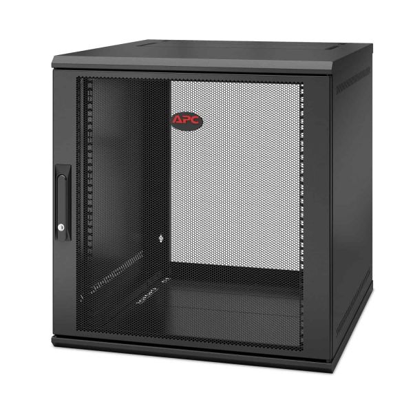 APC NetShelter WX, AR112SH6 12U/HE, 19inch Wandpatchkast, Geschikt voor muurbevestiging, 600MM diep, Gemonteerd (AR112SH6) APC NetShelter WX, AR112SH6 12U/HE, 19inch Wandpatchkast, Geschikt voor muurbevestiging, 600MM diep, Gemonteerd (AR112SH6)