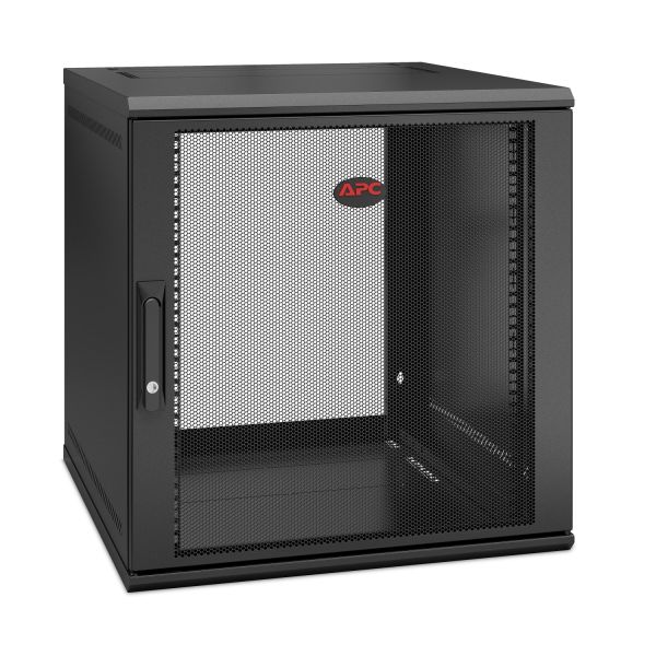 APC NetShelter WX AR112SH6 - 12U/HE,19inch patchkast, Wandmontage, Voorgemonteerd, 600MM diep (AR112SH6) APC NetShelter WX AR112SH6 - 12U/HE,19inch patchkast, Wandmontage, Voorgemonteerd, 600MM diep (AR112SH6)