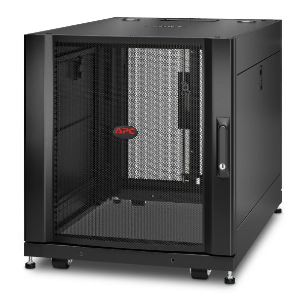 APC NetShelter SX 12U Server Rack Enclosure 600mm x 900mm w/ Sides Black (AR3003) 1/10 APC NetShelter SX 12U Server Rack Enclosure 600mm x 900mm w/ Sides Black (AR3003)