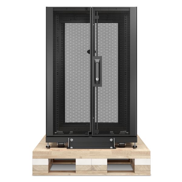 APC NetShelter SX 18U Server Rack Enclosure 600mm x 900mm w/ Sides Black Shock Packaging (AR3006SP)