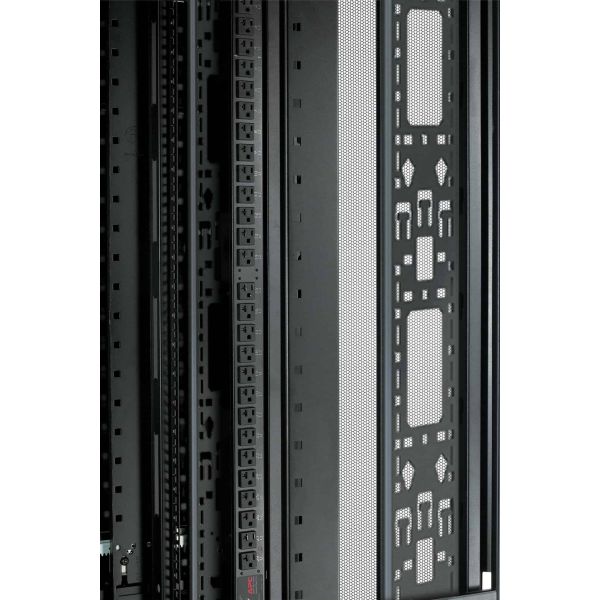 APC AR3100 NetShelter SX 42U 600mm(b) x 1070mm(d) 19" IT rack, behuizing met zijpanelen, zwart (AR3100)
