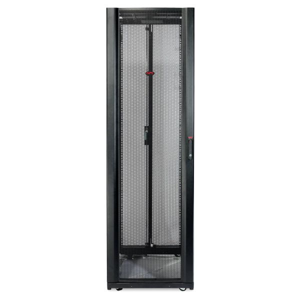APC AR3100 NetShelter SX 42U 600mm(b) x 1070mm(d) 19" IT rack, behuizing met zijpanelen, zwart (AR3100)