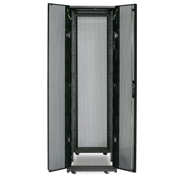 APC AR3100 NetShelter SX 42U 600mm(b) x 1070mm(d) 19" IT rack, behuizing met zijpanelen, zwart (AR3100) APC AR3100 NetShelter SX 42U 600mm(b) x 1070mm(d) 19" IT rack, behuizing met zijpanelen, zwart (AR3100)