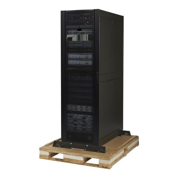 APC NetShelter SX 42U 600mm(b) x 1070mm(d) 19" IT rack, behuizing met zijpanelen, zwart, Shock Packaging (AR3100SP)