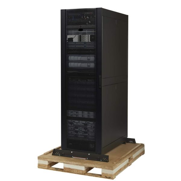 APC NetShelter SX 42U 600mm(b) x 1070mm(d) 19" IT rack, behuizing met zijpanelen, zwart, Shock Packaging (AR3100SP)