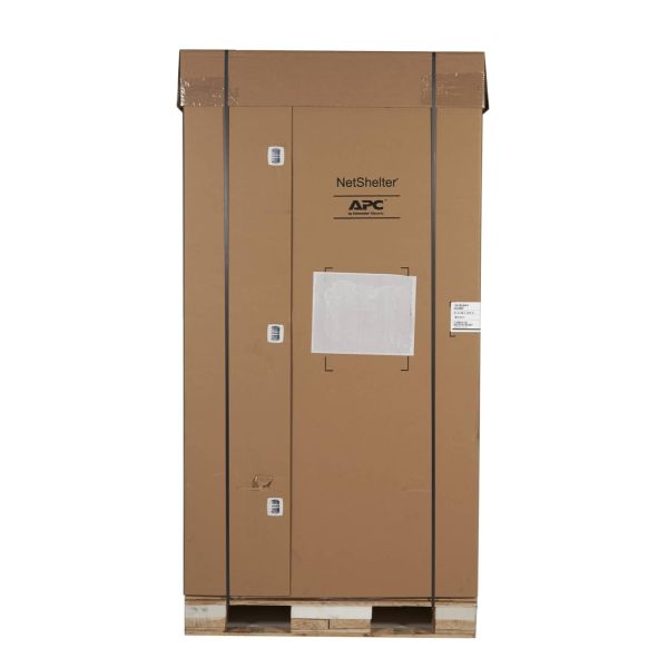 APC NetShelter SX 42U 600mm(b) x 1070mm(d) 19" IT rack, behuizing met zijpanelen, zwart, Shock Packaging (AR3100SP)