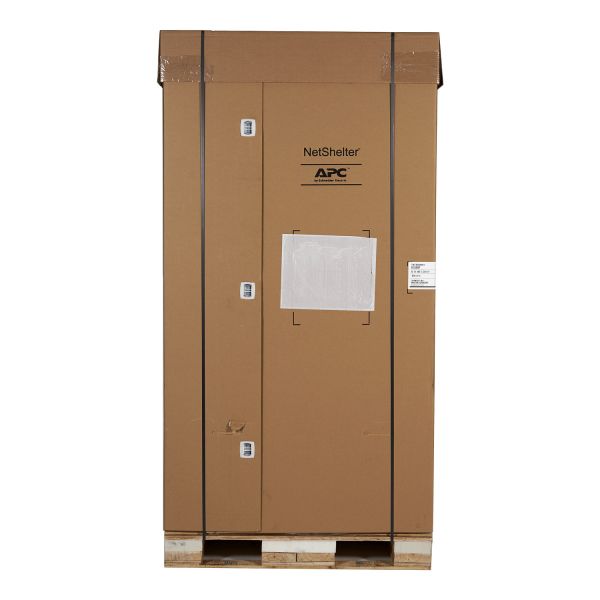 APC NetShelter SX 42U 600mm(b) x 1070mm(d) 19" IT rack, behuizing met zijpanelen, zwart, Shock Packaging (AR3100SP)
