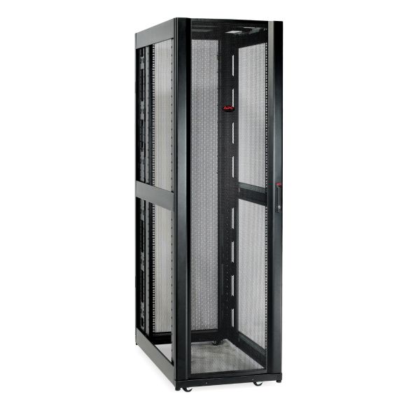 APC NetShelter SX 42U 600mm(b) x 1070mm(d) 19" IT rack, behuizing zonder zijpanelen, zwart (AR3100X609) APC NetShelter SX 42U 600mm(b) x 1070mm(d) 19" IT rack, behuizing zonder zijpanelen, zwart (AR3100X609)