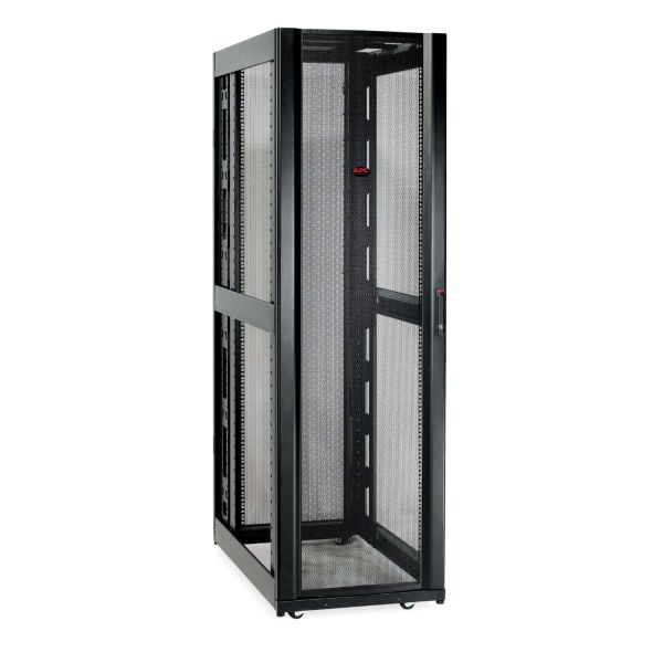 APC NetShelter SX 42U 600mm(b) x 1070mm(d) 19" IT rack, behuizing zonder zijpanelen, zwart (AR3100X609)