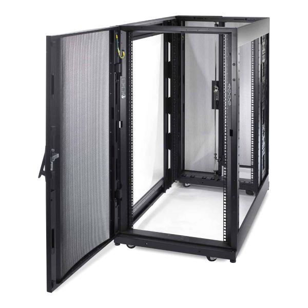 APC NetShelter SX 24U Server Rack Enclosure 600mm x 1070mm w/ Sides Black (AR3104)