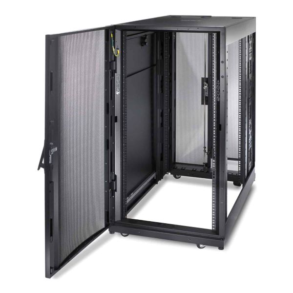APC NetShelter SX 24U Server Rack Enclosure 600mm x 1070mm w/ Sides Black (AR3104)