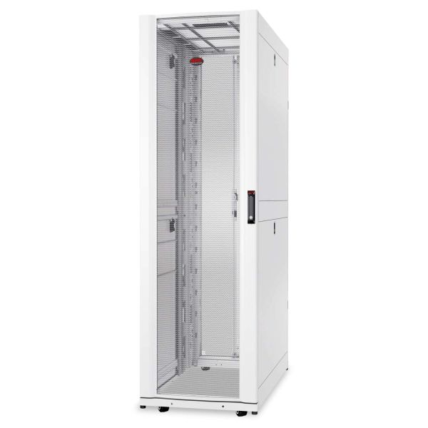 APC NetShelter SX 45U 600 mm breed x 1070 mm diep Behuizing met zijpanelen - wit (AR3105W)