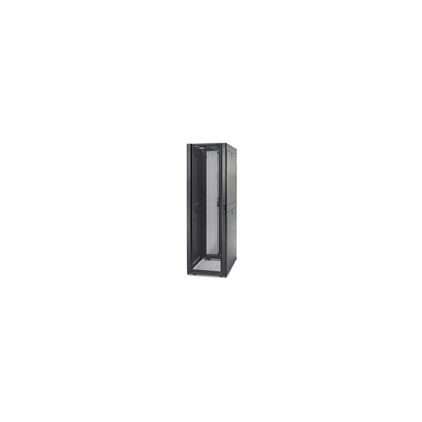 APC NetShelter SX 48U 600mm brede x 1070mm diepe behuizing met zijden, zwart (AR3107)