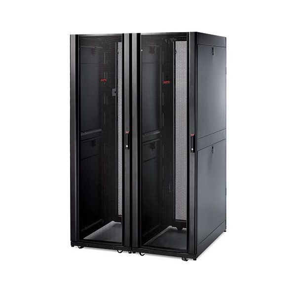 APC NetShelter SX 48U 600mm Wide x 1070mm Deep Enclosure with Sides Black -2000 lbs. Shock Packaging (AR3107SP)